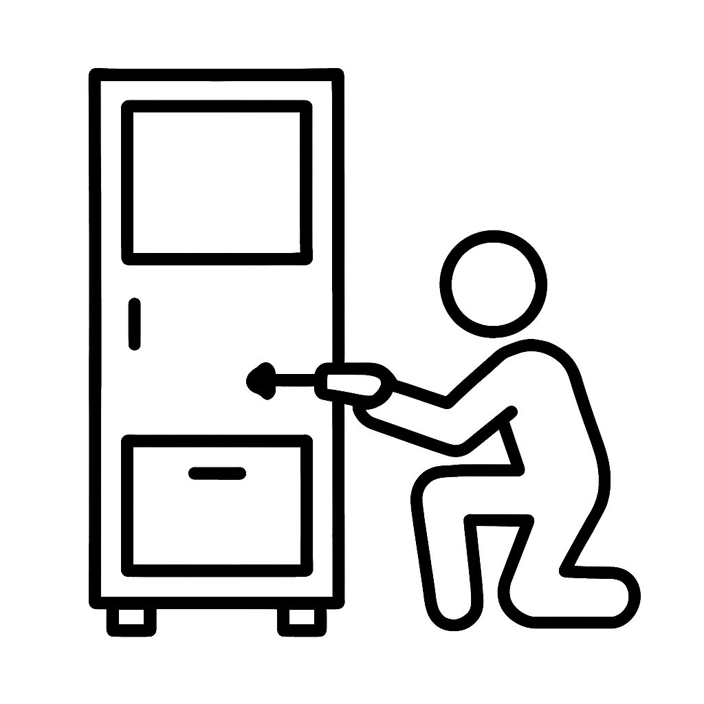 Skręcanie mebli ikonka